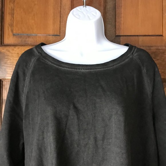 NWT Style & Co Black Pullover Top w/Peplum 2X - Picture 2 of 9